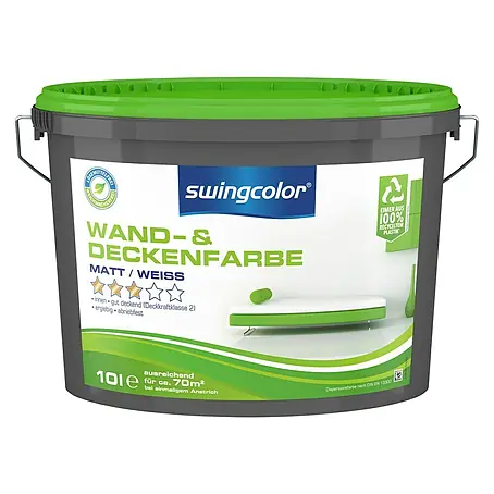 swingcolor  Wandfarbe Wand- & Deckenfarbe