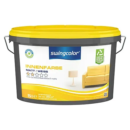 swingcolor  Wandfarbe Innenfarbe