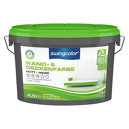 swingcolor  Wandfarbe Wand- & Deckenfarbe