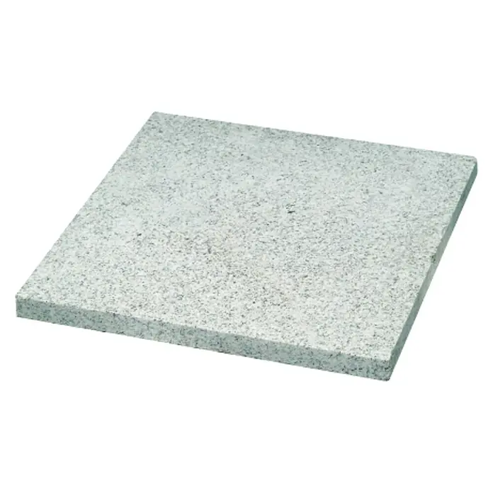 Terrassenplatte Granit G603 - Hellgrau, 40 x 40 x 3 cm, Granit