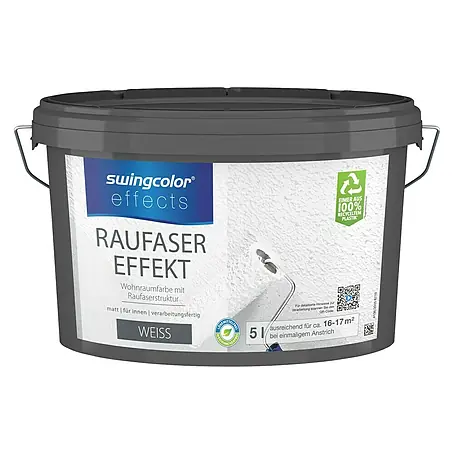swingcolor effects Strukturfarbe Flüssige Raufaser