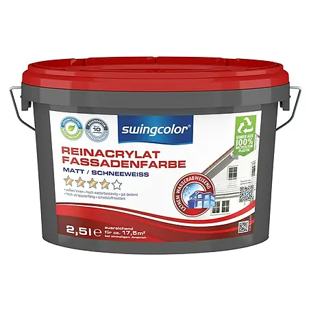 swingcolor  Reinacrylat-Fassadenfarbe
