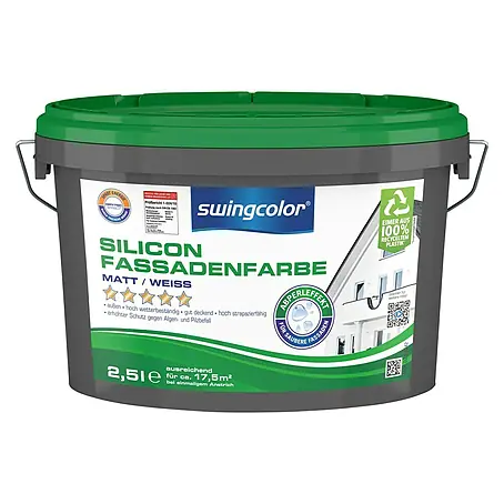 swingcolor  Silikon-Fassadenfarbe