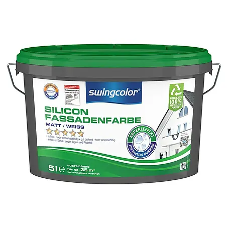 swingcolor  Silikon-Fassadenfarbe