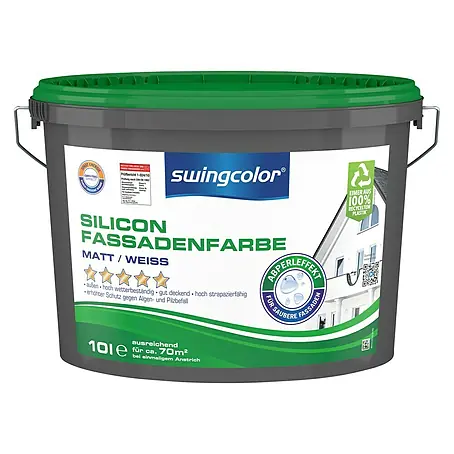 swingcolor  Silikon-Fassadenfarbe