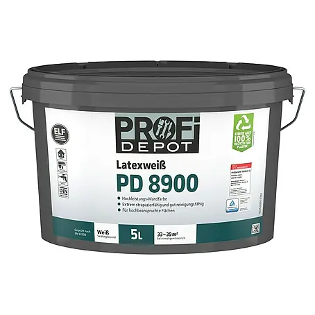 Profi Depot PD Latexfarbe Latexweiß PD 8900
