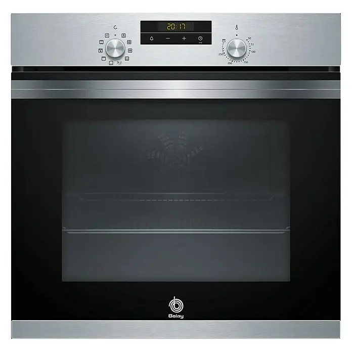 Balay Horno empotrado 3HB4331X0 - Número de tipos de calentamiento: 7 ud., Volumen horno: 71 l