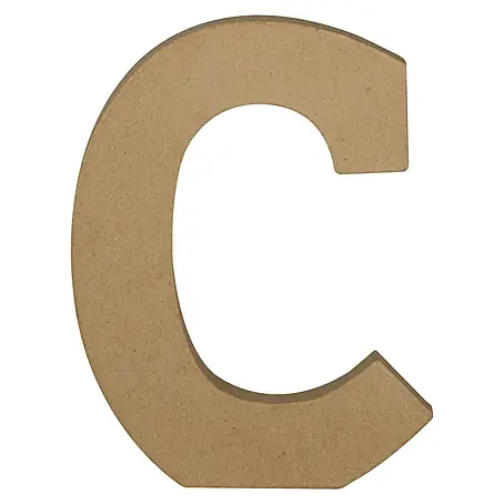 Décopatch  Letra de cartón
