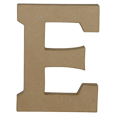 Décopatch  Letra de cartón