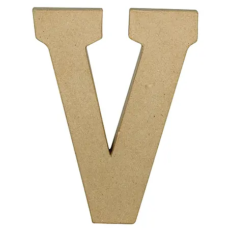 Décopatch  Letra de cartón