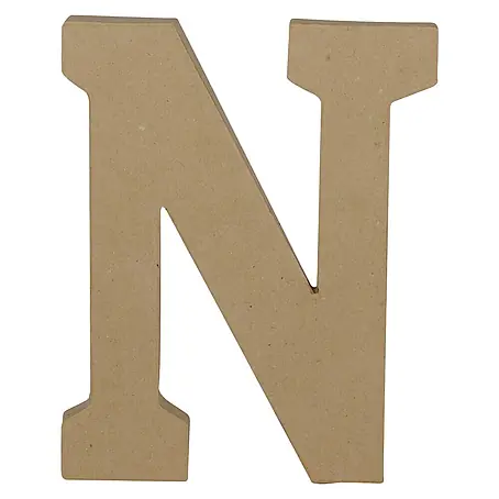 Décopatch  Letra de cartón
