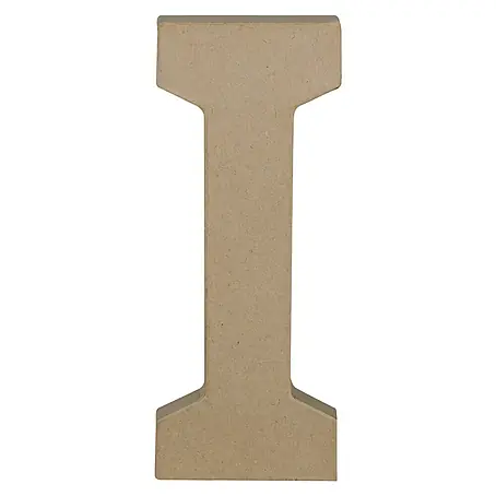 Décopatch  Letra de cartón