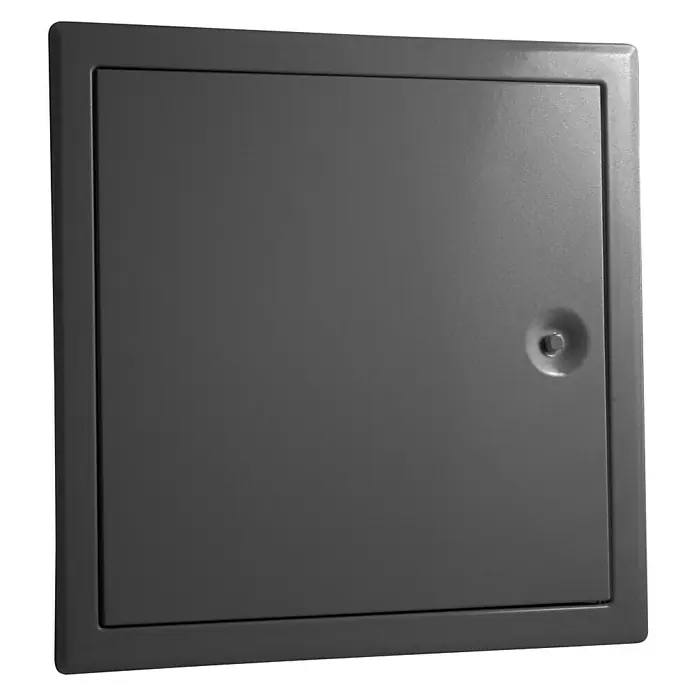 Probau Revisionstür - 30 x 30 cm, Anthrazit, Beschichtet - Rechte Seitenansicht