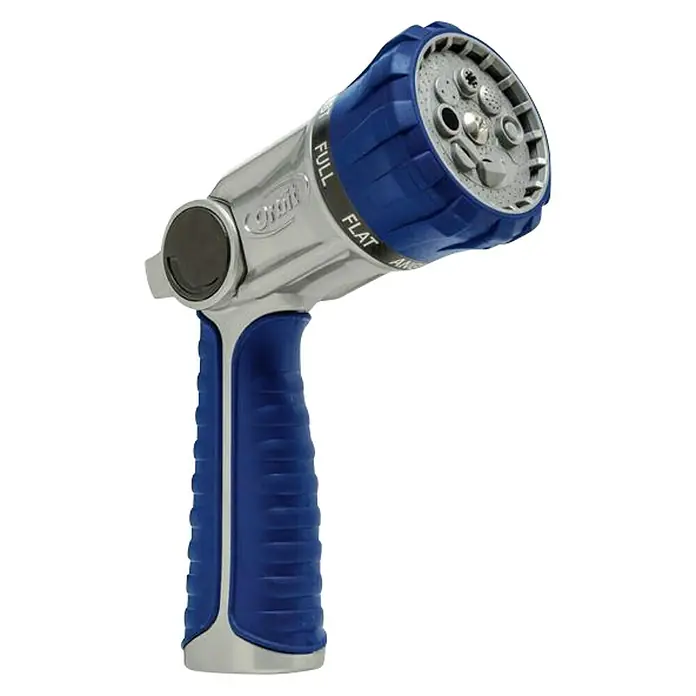 Orbit Pistola para el riego - Número de formas de rociado: 8, Zinc, Apto para: Grifos de agua - Vista angular