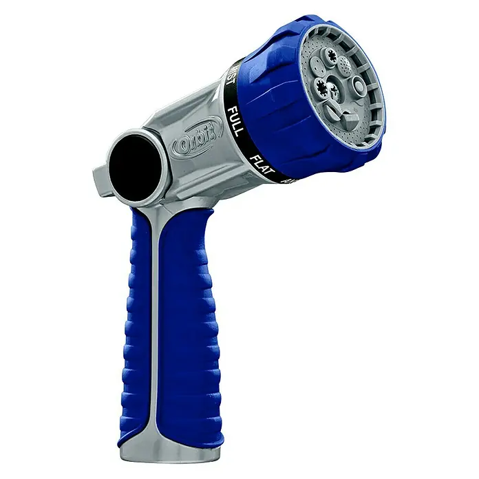 Orbit Pistola para el riego - Número de formas de rociado: 8, Zinc, Apto para: Grifos de agua - Vista angular