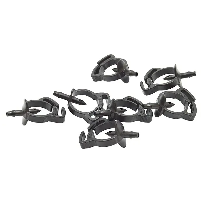 Abrazadera para tubo Seguridad - Diámetro: 4 mm, 10 ud. - Vista angular