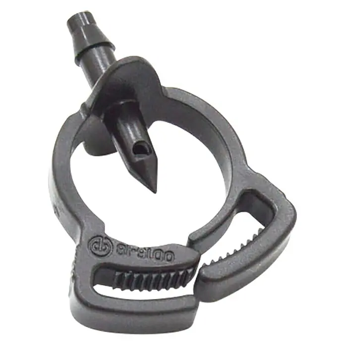Abrazadera para tubo Seguridad - Diámetro: 4 mm, 10 ud. - Vista angular