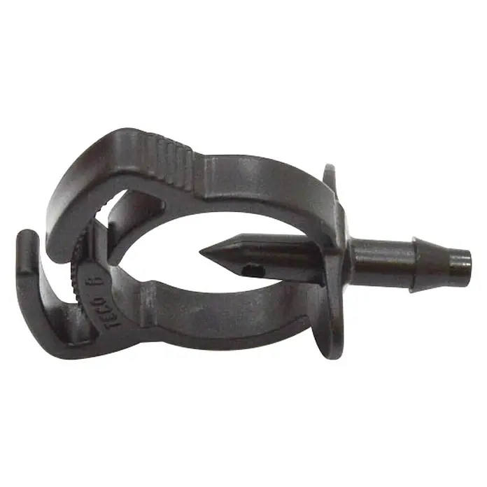 Abrazadera para tubo Seguridad - Diámetro: 4 mm, 10 ud. - Vista angular
