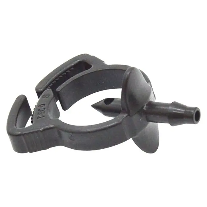 Abrazadera para tubo Seguridad - Diámetro: 4 mm, 10 ud. - Vista angular