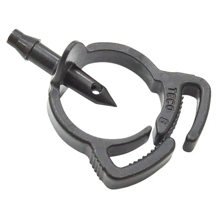 Abrazadera para tubo Seguridad - Diámetro: 4 mm, 10 ud. - Vista angular