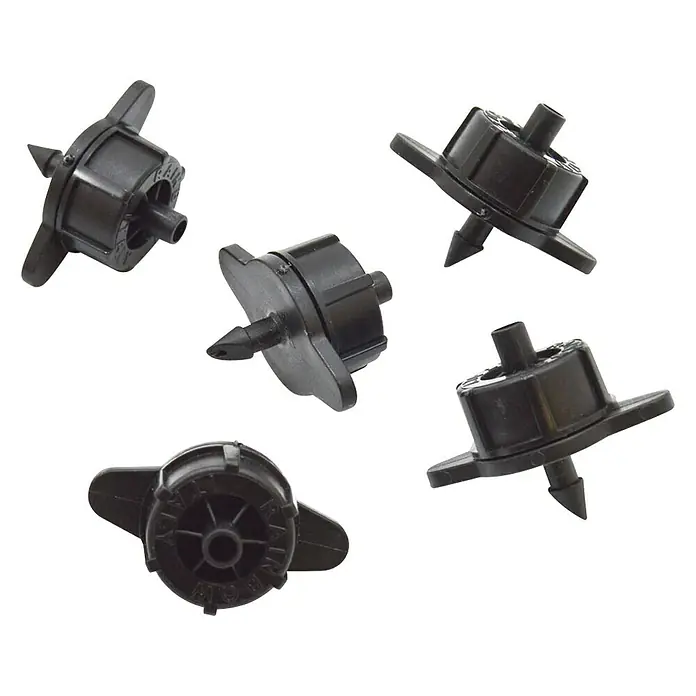 Gotero lineal Autocompensado - 4 l/h, 5 ud. - Vista angular