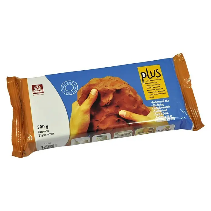 Masa de moldeo rápido Sio-2 Plus - 500 g, Terracota