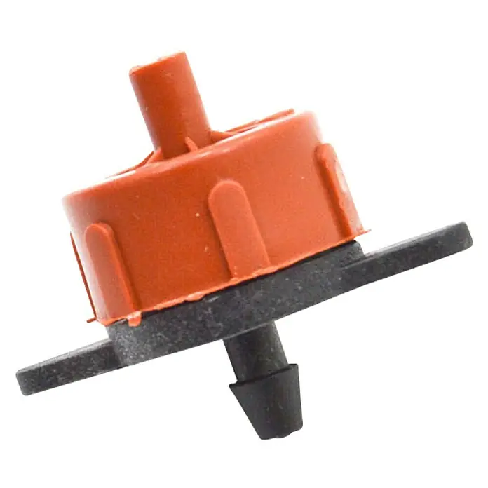 Gotero lineal autocompensado marrón - Diámetro: 4 mm, 25 ud. - Vista angular