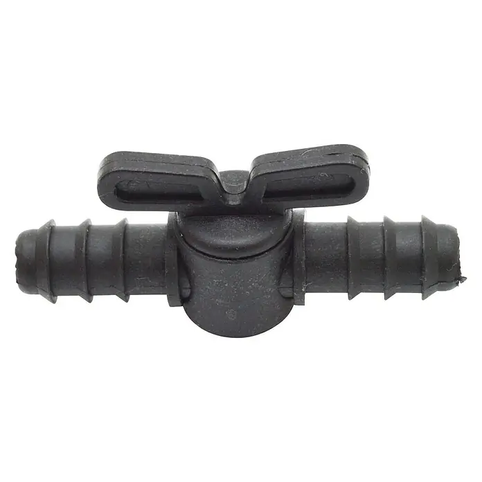 Llave de paso goteo - Diámetro conexión: 16 mm - Vista frontal
