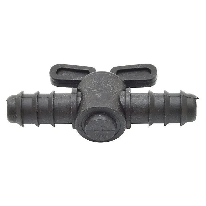 Llave de paso goteo - Diámetro conexión: 16 mm - Vista frontal
