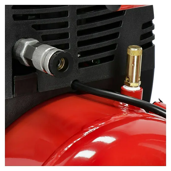 Herkules Compresor 200/10/24 - 1,1 kW, 10 bar, 24 l - Primer plano
