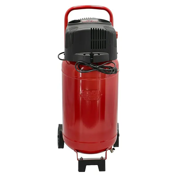 Herkules Kompressor-Set Fifty + Kit - Motorleistung: 1,5 kW, Druck: 10 bar, Kesselinhalt: 50 l - Rückansicht