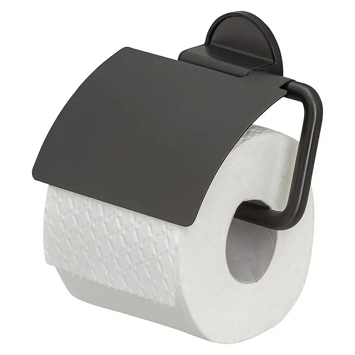 Tiger Tune Toiletrolhouder - Met deksel, Zwart - Toepassingsvoorbeeld