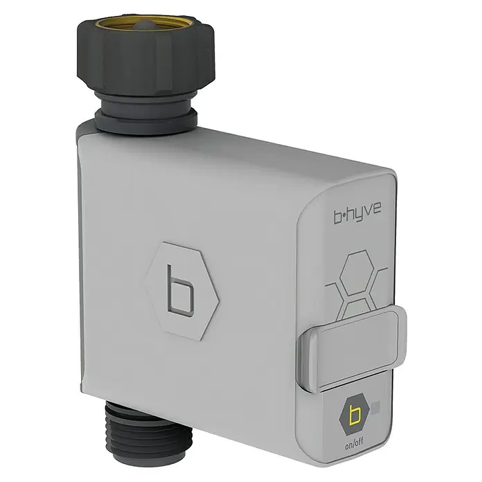Programador de riego Wifi b-hyve - Gris - Vista angular