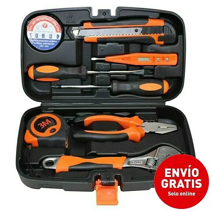 Maletín de herramientas MH2006BH - 9 pzs. - Imagen de campaña