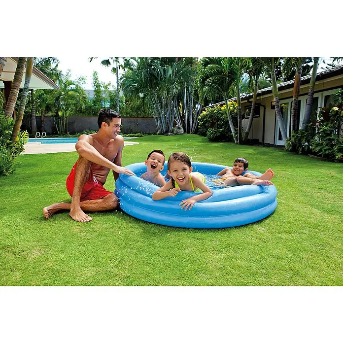 Intex Planschbecken Crystal Blue - Durchmesser: 147 cm - Anwendungsbeispiel