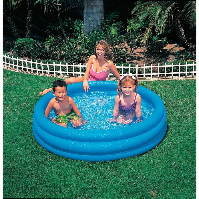 Intex Planschbecken Crystal Blue - Durchmesser: 147 cm - Anwendungsbeispiel