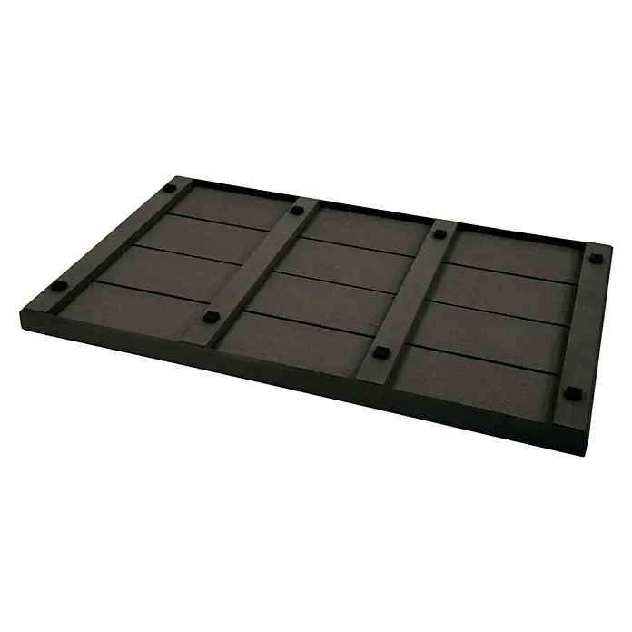 Bodenelement - 100 x 64 x 6,5 cm - Diagonale Ansicht
