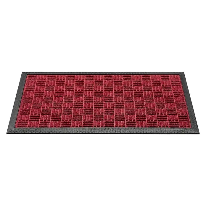 Otirač Supreme - Crvene boje, D x Š: 60 x 40 cm - Dijagonalni pogled