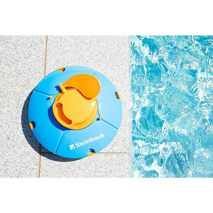 Steinbach Poolbodensauger Battery Basic - Akkubetrieben, Passend für: Pools bis 10 m² Bodenfläche - Stimmungsaufnahme