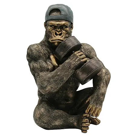 Dekofigur Champion Gorilla