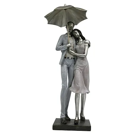 Dekofigur Couple with Umbrella