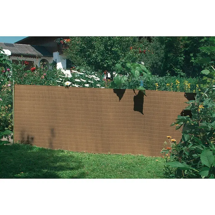 Windhager Sichtschutzmatte Raffia - L x H: 3 x 1,2 m, Braun, Kunststoff