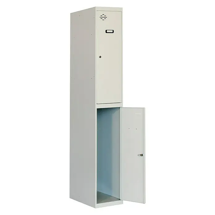 Simonrack Simonlocker Taquilla Prof. Tandem - L x An x Al: 50 x 40 x 180 cm, Número de puertas: 2 ud., Gris