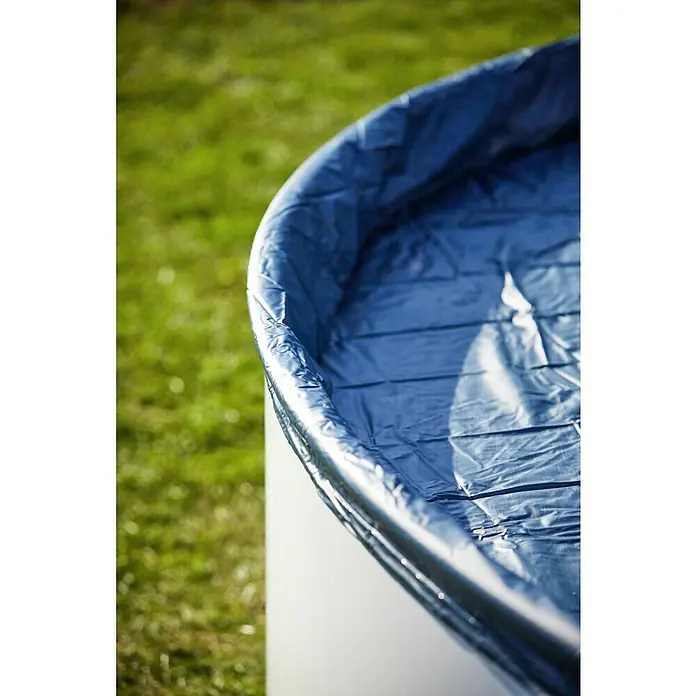 myPool Ganzjahresabdeckplane - Durchmesser: 350 cm - 366 cm, PE-Folie - Detailaufnahme