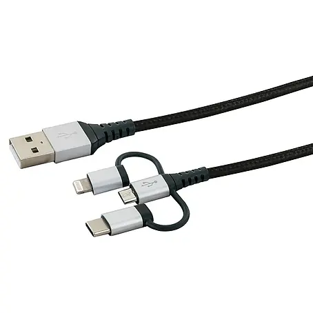 Schwaiger  USB-oplaadkabel 3-in-1