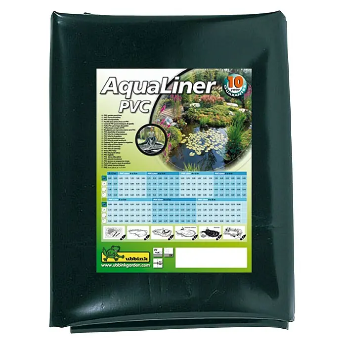 Pvc-vijverfolie - Dikte: 0,5 mm, l x b: 2 x 3 m