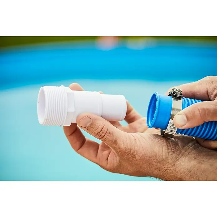 Malibu Schlauchverbinder - Durchmesser: 32 mm - 38 mm - Anwendungsbeispiel