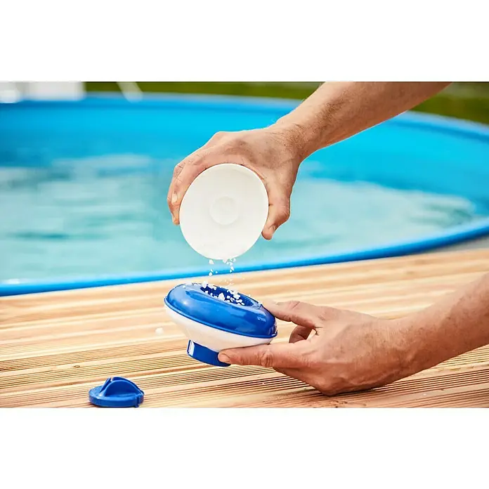 Malibu Schwimmdosierer - Geeignet für: Tabs - Anwendungsbeispiel