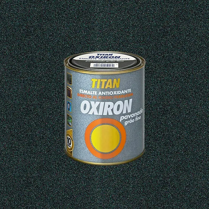 Oxiron Esmalte para metal - Negro, 750 ml, Granito