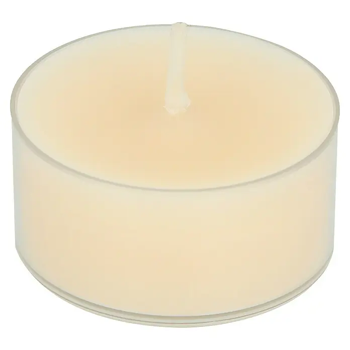 Teelichter Duft - 9 Stk., Beige, Milk and Honeyfudge - Diagonale Ansicht